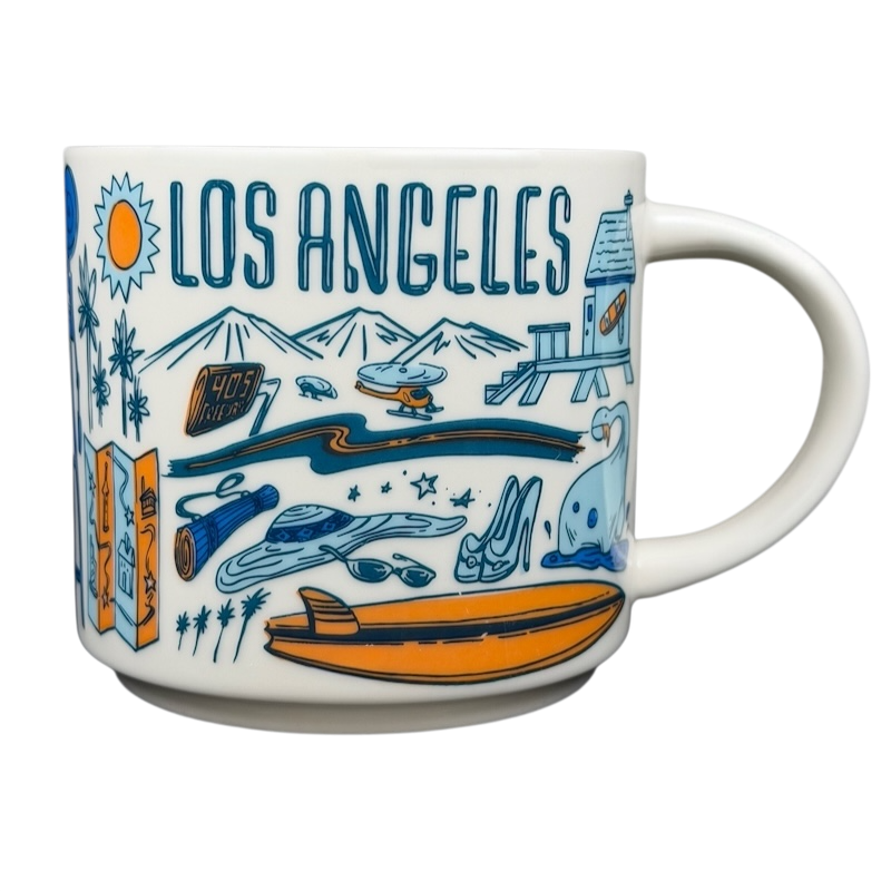 Been There Series Across The Globe Collection Los Angeles 14oz Mug 2018 Starbucks