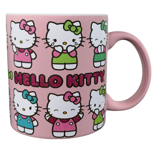 Hello Kitty Expressions Glitter Detail Mug Sanrio