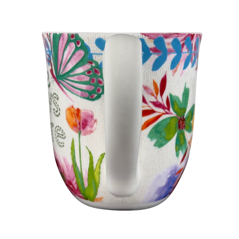 Love Grows Here Floral Susan Winget Mug Cracker Barrel