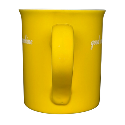 Good Morning Sunshine Yellow Mug With White Interior Love Your Mug