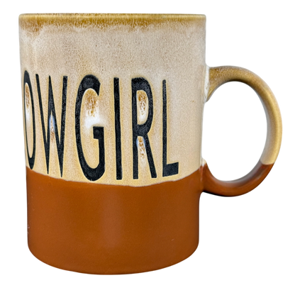 Cowgirl Buckaroo Stoneware Mug Cowboy Living