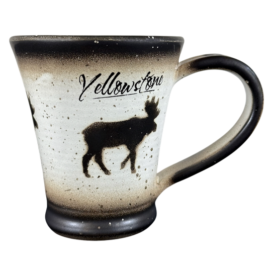 Yellowstone Moose Speckled Mug