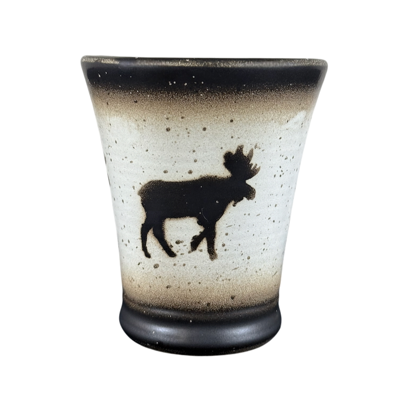 Yellowstone Moose Speckled Mug