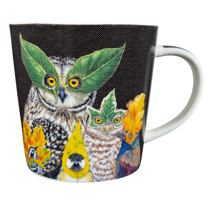 Vicki Sawyer Masquerade Party Owl And Friends Mug PPD