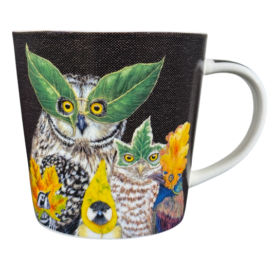 Vicki Sawyer Masquerade Party Owl And Friends Mug PPD