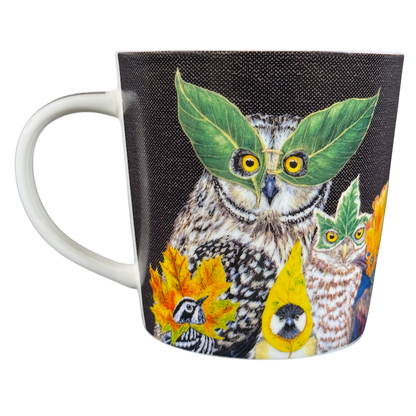 Vicki Sawyer Masquerade Party Owl And Friends Mug PPD