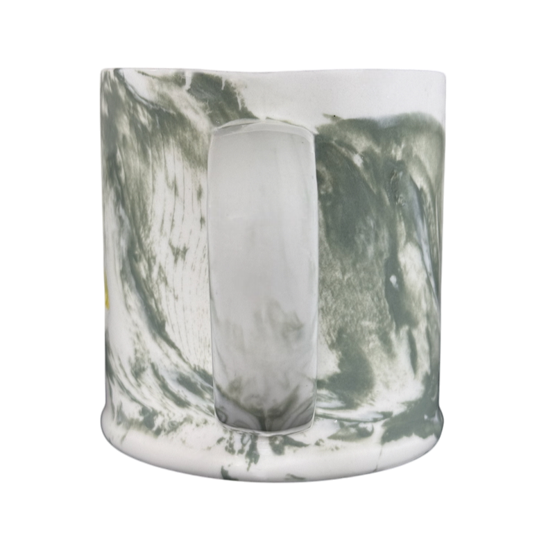 Marbled Letter "A" Monogram Initial Mug Anthropologie