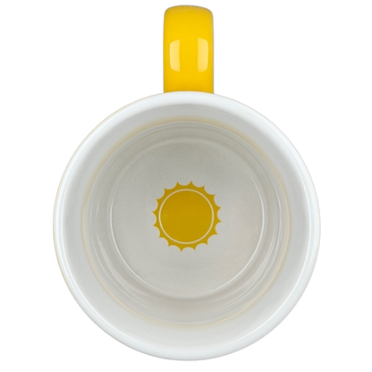 Good Morning Sunshine Yellow Mug With White Interior Love Your Mug