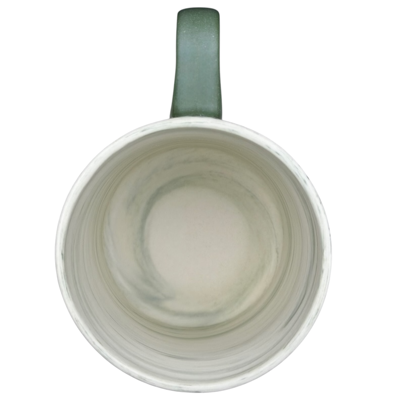 Yellowstone National Park Bison Etched Marble Mug