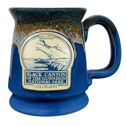 Black Canyon Of The Gunnison National Park Colorado Mug 2013 Deneen Pottery