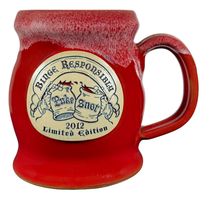 Puke Snot Binge Responsibly Limited Edition Mug 2012 Deneen Pottery