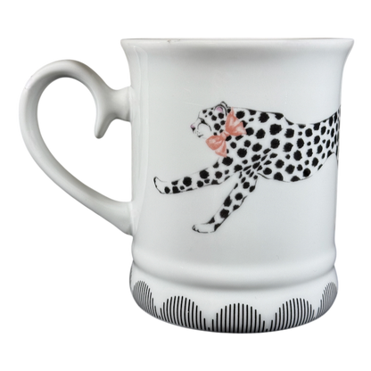 Hello Gorgeous Leopard Mug Yvonne Ellen Studio London Magenta