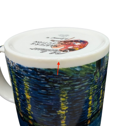 Starry Night Over the Rhone Vincent Van Gogh Masters Collection D Burrows Mug Chaleur
