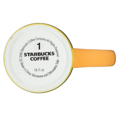 Summer Daisy Latte 16oz Mug 2006 Starbucks