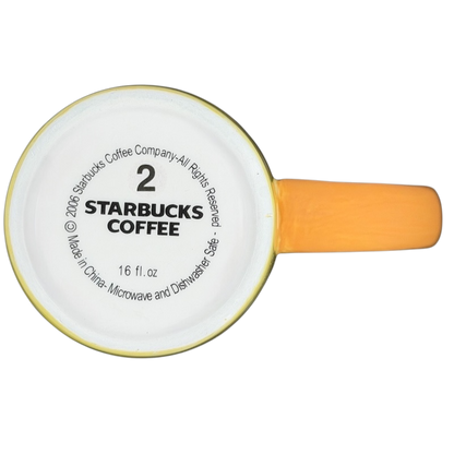 Summer Daisy Latte 16oz Mug 2006 Starbucks