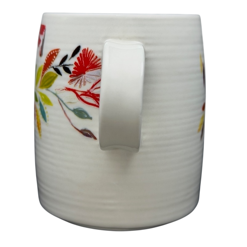 Petal Palette Starla M Halfmann Letter "T" Monogram Initial Mug Anthropologie