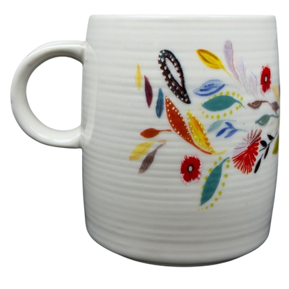Petal Palette Starla M Halfmann Letter "T" Monogram Initial Mug Anthropologie