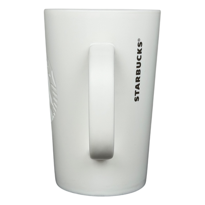 Etched Siren White 12oz Mug 2014 Starbucks