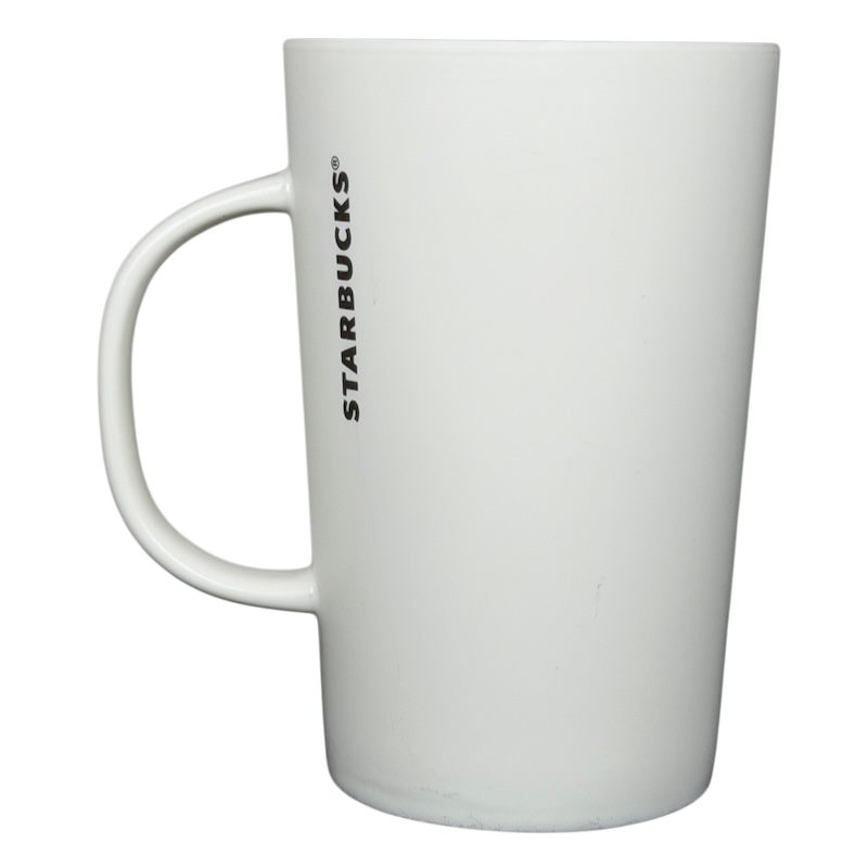 Etched Siren White 12oz Mug 2014 Starbucks