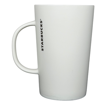 Etched Siren White 12oz Mug 2014 Starbucks