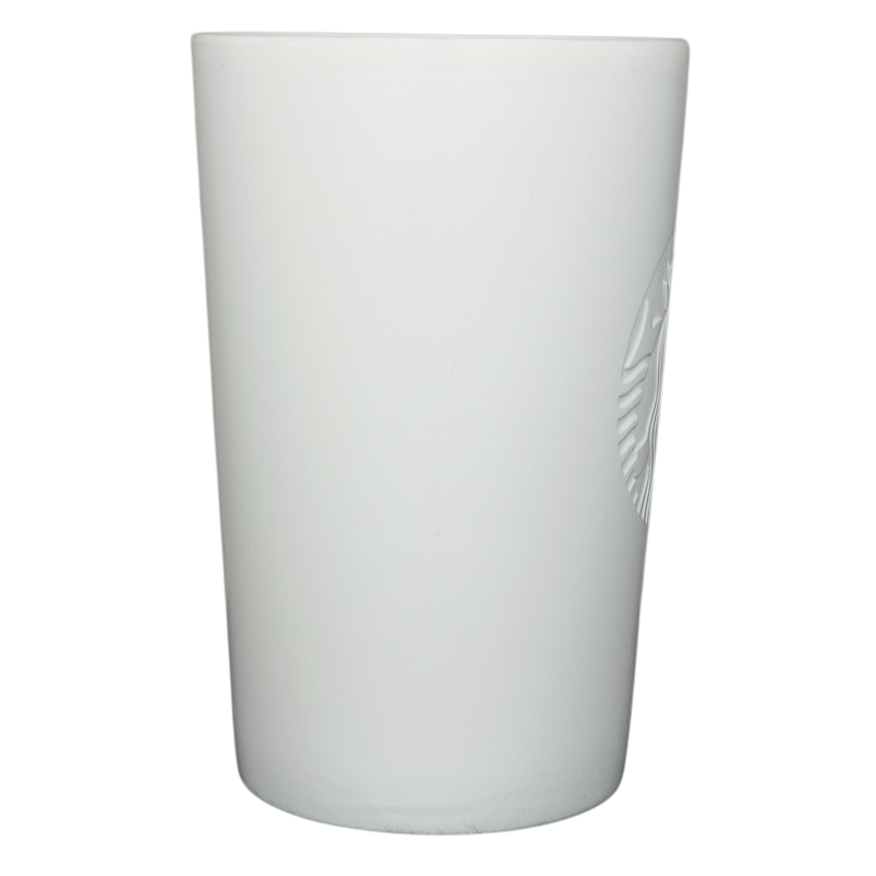 Etched Siren White 12oz Mug 2014 Starbucks