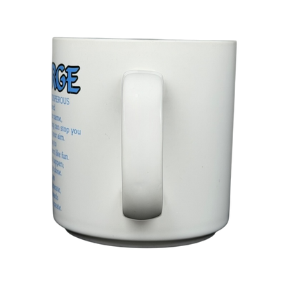 GEORGE Poetry Name Gray Interior Mug Papel