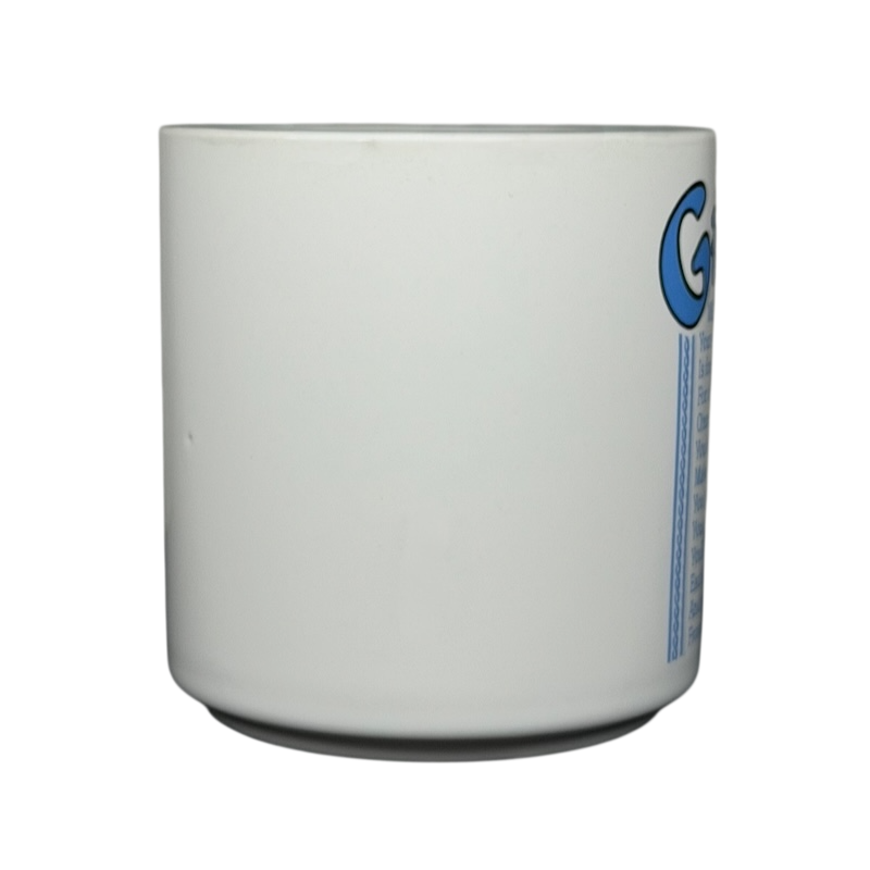 GEORGE Poetry Name Gray Interior Mug Papel