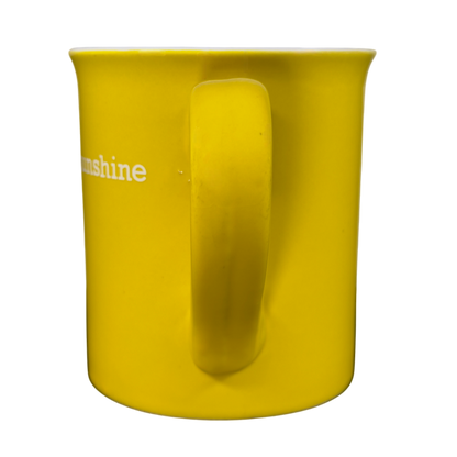 You Are My Sunshine Yellow Mug With White Interior THL