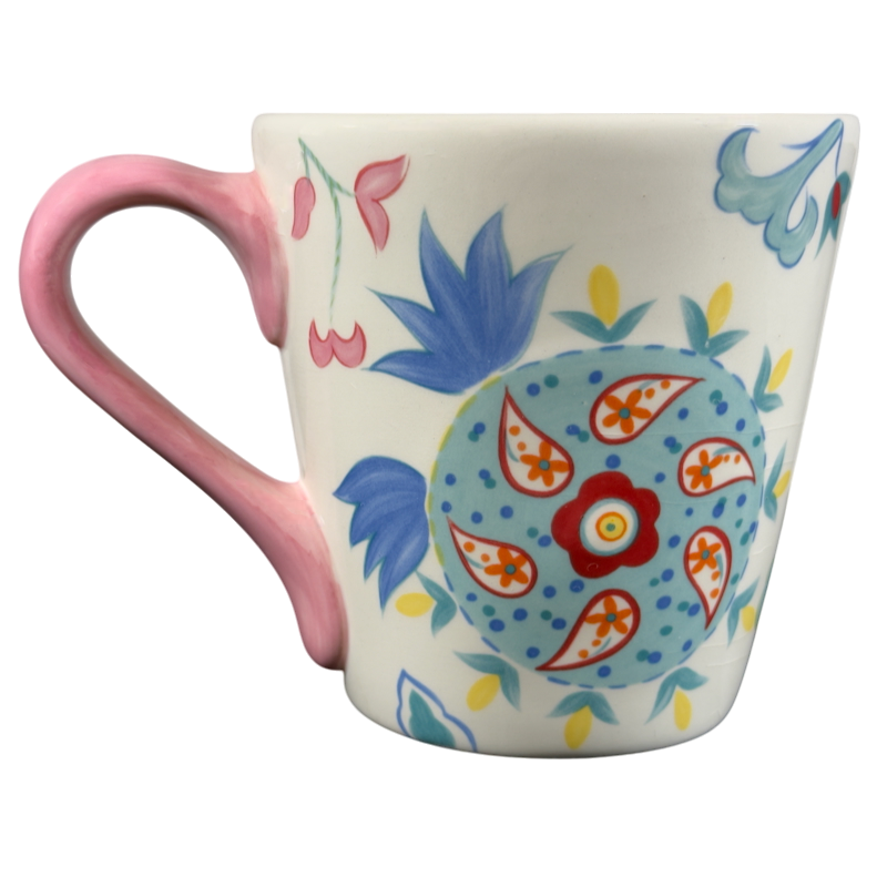 Floral Letter "K" Monogram Initial Mug World Market