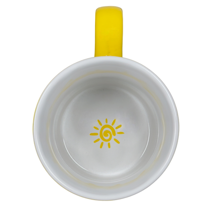 You Are My Sunshine Yellow Mug With White Interior THL