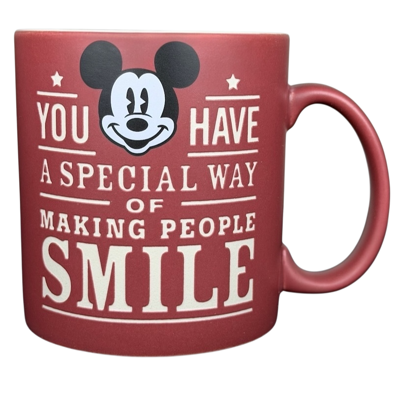 Mickey Mouse Walt Disney World You Have A Special Way Of Making People Smile Etched Disney Parks Mug