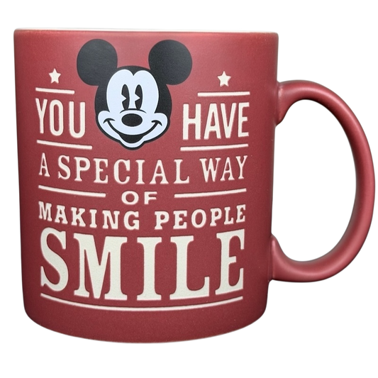 Mickey Mouse Walt Disney World You Have A Special Way Of Making People Smile Etched Disney Parks Mug