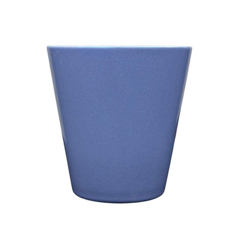 Rococo Scroll Handle Slate Blue Mug 2013 Starbucks Tazo