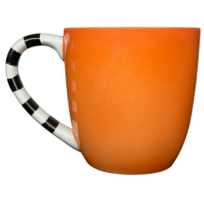 Halloween Jack-O'-Lantern Striped Handle Mug Hallmark