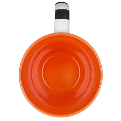 Halloween Jack-O'-Lantern Striped Handle Mug Hallmark