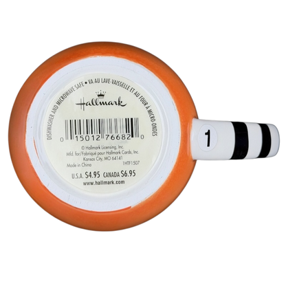 Halloween Jack-O'-Lantern Striped Handle Mug Hallmark