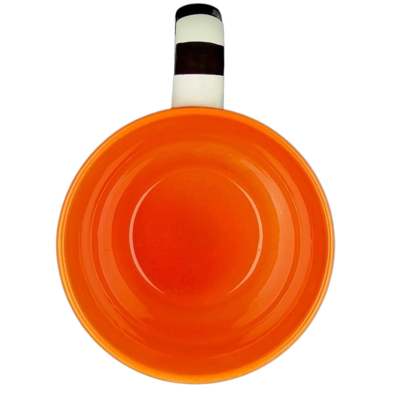 Halloween Jack-O'-Lantern Striped Handle Mug Hallmark