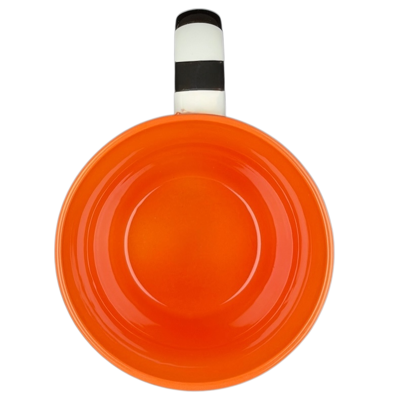 Halloween Jack-O'-Lantern Striped Handle Mug Hallmark
