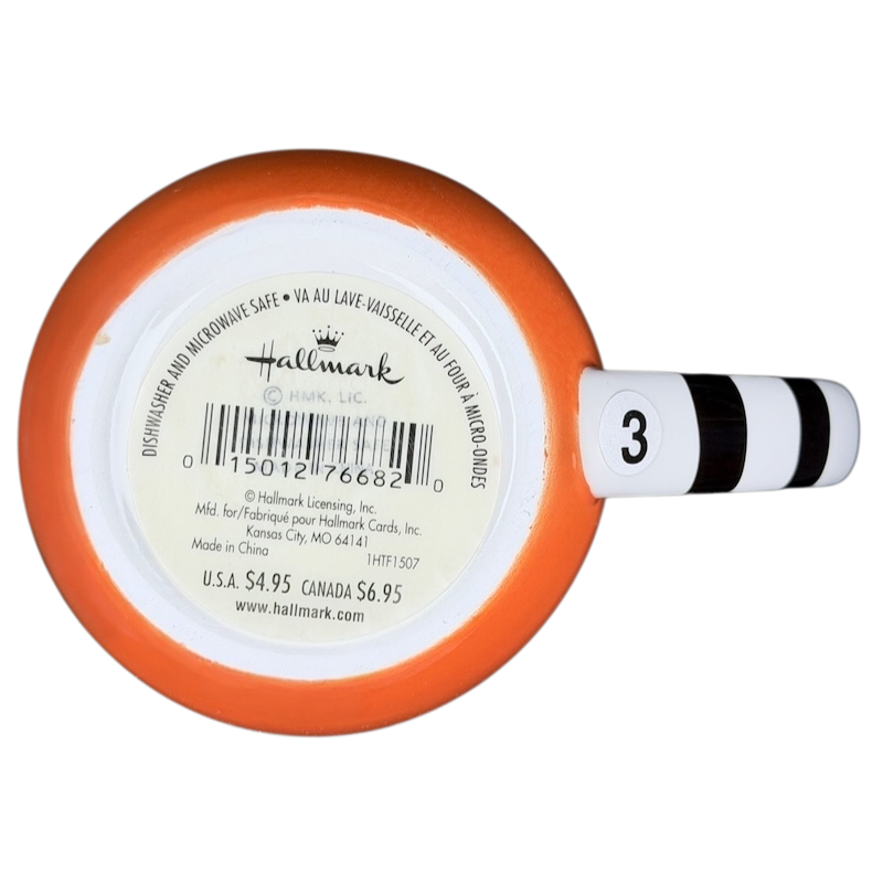 Halloween Jack-O'-Lantern Striped Handle Mug Hallmark