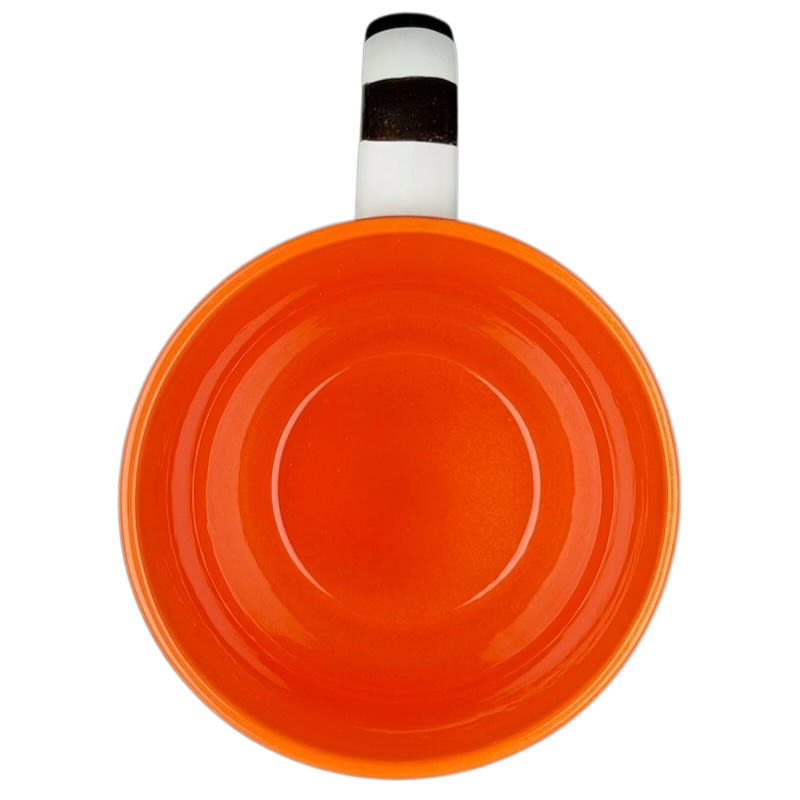 Halloween Jack-O'-Lantern Striped Handle Mug Hallmark