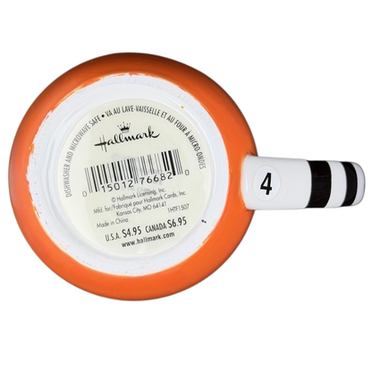 Halloween Jack-O'-Lantern Striped Handle Mug Hallmark