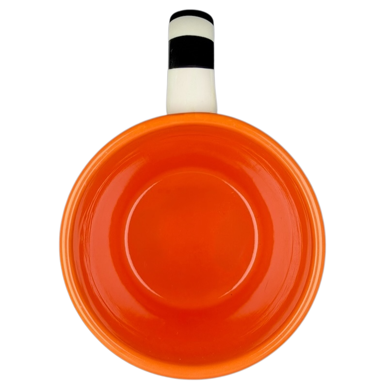 Halloween Jack-O'-Lantern Striped Handle Mug Hallmark