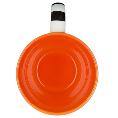 Halloween Jack-O'-Lantern Striped Handle Mug Hallmark