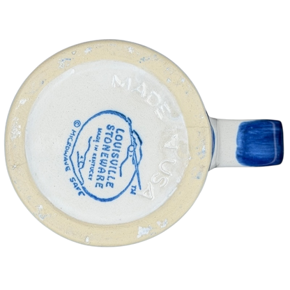 NYSSB 1868 Embossed Braille Mug Louisville Stoneware