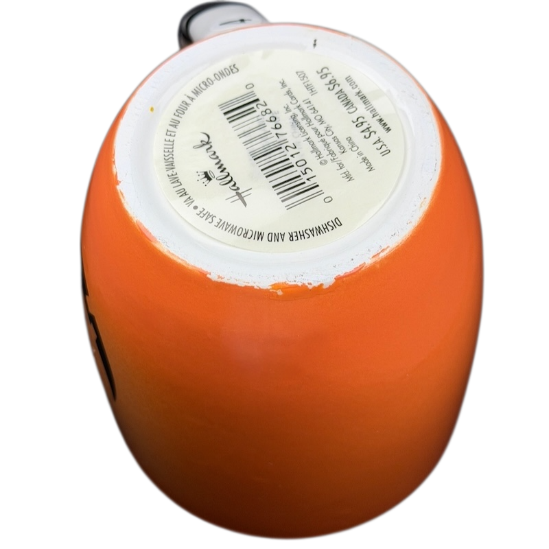 Halloween Jack-O'-Lantern Striped Handle Mug Hallmark