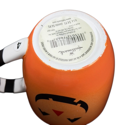 Halloween Jack-O'-Lantern Striped Handle Mug Hallmark