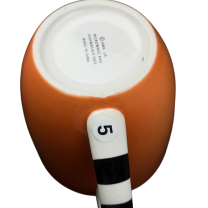 Halloween Jack-O'-Lantern Striped Handle Mug Hallmark
