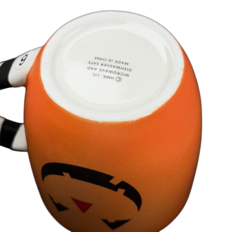 Halloween Jack-O'-Lantern Striped Handle Mug Hallmark