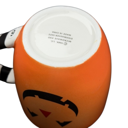 Halloween Jack-O'-Lantern Striped Handle Mug Hallmark