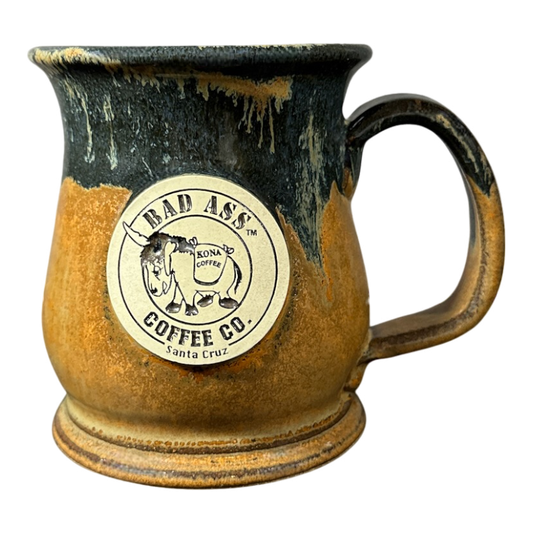 Bad Ass Coffee Company Santa Cruz Mug Sunset Hill Stoneware